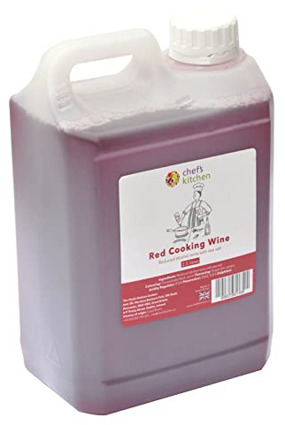 English Red Cooking Wine by The Chefs Kitchen - 2.5l Bottle