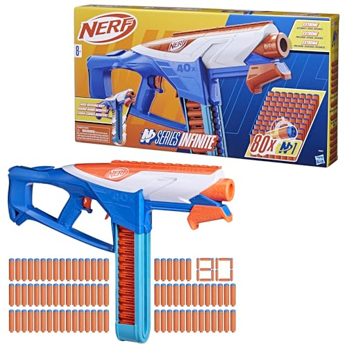 Hasbro Nerf N Serie Infinite Blaster, perfekt für Kinder und Erwachsene, Hochgeschwindigkeits-Outdoor-Spiel