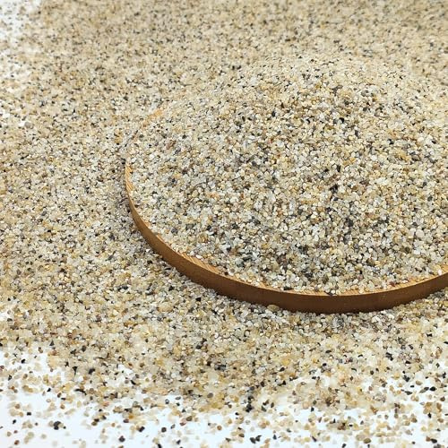 FANTIAN 1.8 kg Aquarium Sand, Fish Tank Sand. Decorative Coarse Sand | Natural Aquarium Sand for Freshwater Fish Tank, Turtle, Shrimp, Paintings, Plant Potted, Fire Pits, Candle, Vase, Art, Crafts