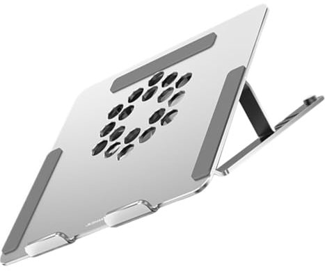 Yardenfun Ventilador De Refrigeración para Portátiles Soporte Ajustable y Base Elevada para Sobrecalentamiento