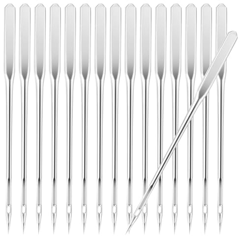 100 Stück Nähmaschinennadeln 110/18 Haushalts Nähmaschine Nähnadeln Metall Universal Jersey Nadeln für die meisten Nähmaschinen Zubehör