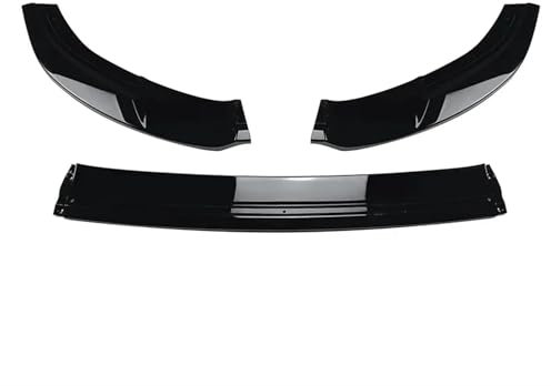Lspbfkq Frontspoiler Für VW Für Golf 7 MK7 Für GTI R Für GTD Für GTE 2012-2018 Auto Front Stoßstange Splitter Lip Spoiler Diffusor Seite Front Bumper Spoiler Lippe(Glossy Black)