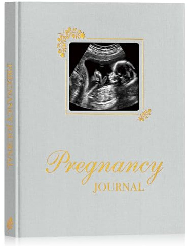 Lanpn Dagligen Graviditet Bok Graviditet Vecka till Vecka Album Scraps Gravid 9 Månader Minnessaker 156 sidor Graviditetskalender för foton Ultraljud Förlossningsbok Present Framtida Mammor Föräldrar