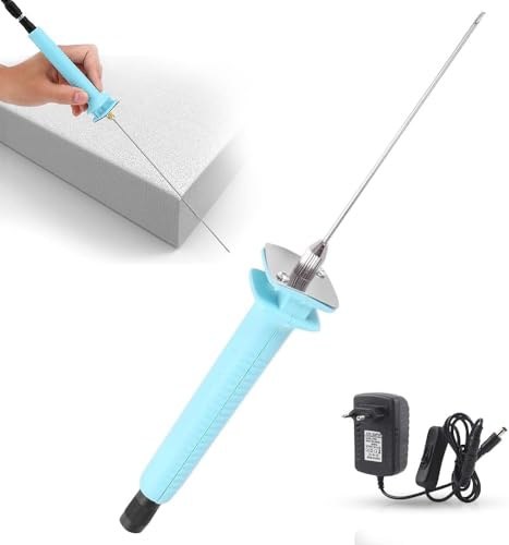 HOVCEH 15 cm Styrofoam Cutter, Electric Foam Cutter, 18 W Foam Cutter, Electric Foam Cutter, Hot Wire Cutter, Foam Cutter, Hot Wire Cutter for Cutting Edges