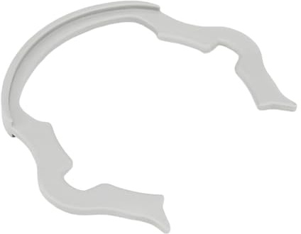 04E145853E Car Intake Pipe Fixing Clamp Bracket, Grey Air Line Hose Holder | Durable nylon construction, compatible with SE-AT, Sko-da, V-W, FO-RD & CU-PRA for auto air duct secure mounting