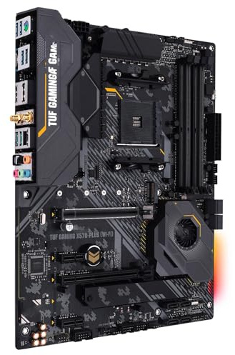 Scheda madre Fit For ASUS TUF GAMING X570-PLUS (WIFI) Scheda madre X570 supporta Ryzen 5600 3 4300G 5300GE CPU Socket AM4 128G 4×DDR4 M.2 ATX