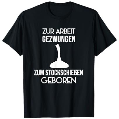 Lustiges Stockschießen Spruch Stocksport Eisstockschießen T-Shirt
