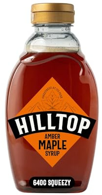 Hilltop Maple Syrup - Amber Early Harvest - Squeezy Bottle - 640g
