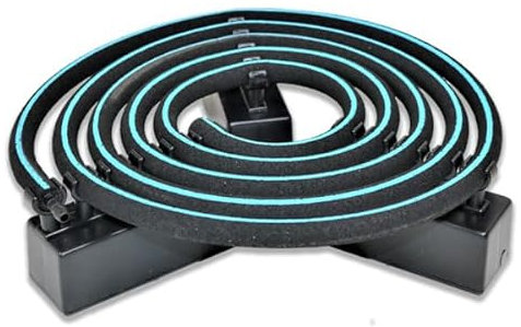 eco-filtration Aqua-Jet Air Diffuser HI-BLO Aerator – High-Performance Compact Aerator for Ponds & Filters – Air Diffuser for Oxygen Enrichment – 290mm Diameter