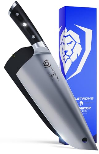 DALSTRONG Cleaver Knife - 10 - The Bestiarius - Gladiator Series - Forged German HC Steel - G10 Handle - w/Sheath - NSF Certified…
