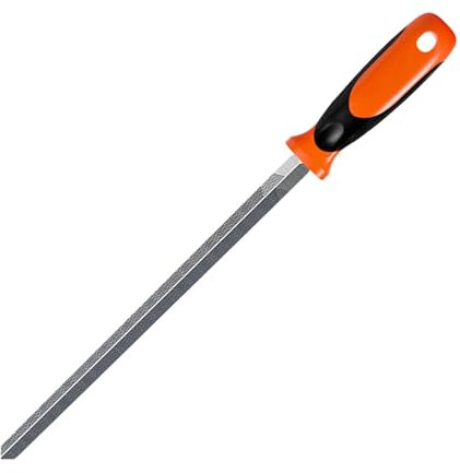 Feile für Metall, Handfeilen für Metall,Hochfeste Holzfeilen - Handwerkzeuge, dreiseitige Metallfeile, schmale Raspel mit ergonomischem Griff für - und Metallarbeiten