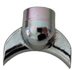 VIA CREMA Nanotech spout for portafilter espresso machine Ecm/Quickmill/Rancilio/Rocket, replacement part for porta filter coffee machine (2 Ways Nanotech)