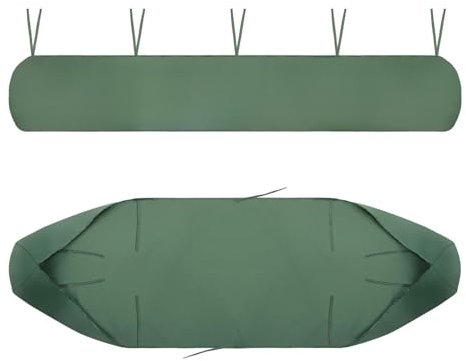 YCDZSW Housse Protection pour Auvent, Sac De Protection pour Store Banne étanche UV Anti Poussière, Auvent De Terrasse Housse De Rangement pour Auvent Extérieur (2.5m,Vert)