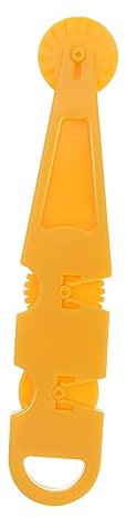 Cabilock Cutter per Fondant Decorativo Strumento per Alimentare Dettagliate Giallo Facile Usare per Pasta e