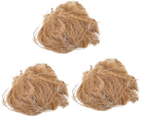 IWOWHERO 3pcs Fire Starter Camping Tools for Hiking Professional Firelighters Jute Silk Outdoor Flame Starter Accessory