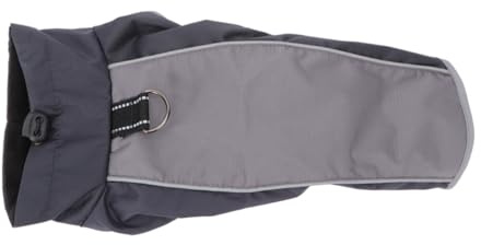 TOGEVAL Hundemantel Mit Futter Und Reflektierenden Details Warmer Winterparka Für Große Hunde Größe XXXL Atmungsaktives Material Verstellbares Geschirr Für Spaziergänge Bei Regen Und Kälte