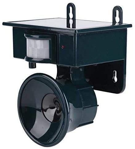 DOBO Repellente volatili scaccia ratti ad ultrasuoni Regolabile Alimentato ad energia Solare per Animali scaccia ratti Topi Uccelli piccioni Cani Gatti