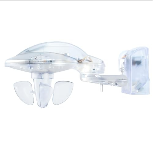 Theben 4800491 LUXORliving M100 Kombi-Wettersensor | Verwendung mit Wetterzentrale LUXORliving M130 (Messwerte für 20 Wetterzentralen), Wind, Regen, Temperatur, Helligkeit