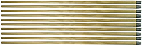 Novaliv 10x Gerätestiel Holz 130 cm mit Gewinde 24 mm Holzstiel Universalstiel Stab Ersatzstiel Besenstiel mit Gewinde Ersatzteil Stiel Ersatz (10, Braun)