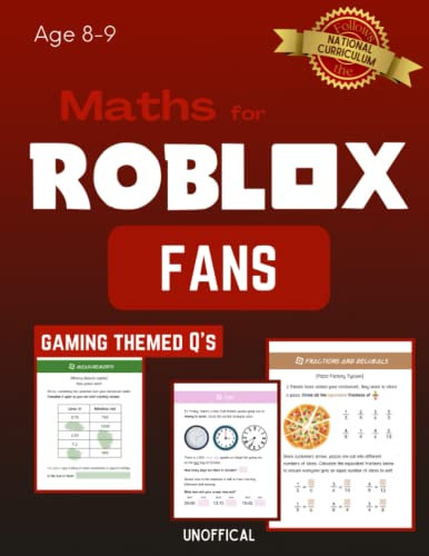 Maths Book for Roblox Fans: Maths Practice Book for KS2 | 8-9 years