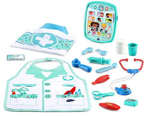 VTech Smart Medical Kit | Doctor's Role Play Kit Toy for Kids | Suitable for Boys & Girls 2, 3, 4, 5 Years | English Version