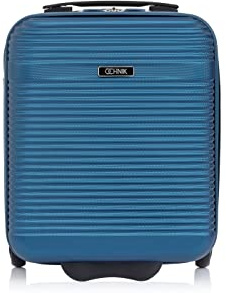 OCHNIK Kabinenkoffer | Hartschalenkoffer | Material: ABS | Farbe: Marineblau | Maße: 40 x 30 x 18 cm | Fassungsvermögen: 24 Liter | 2 Räder | Hohe Qualität
