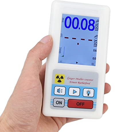 Geigerzähler, ABS BR-6 Geigerzähler Multifunktion Aler Radioaktiver Detektor für Nukleare Strahlung Elektro Magnetische Strahlung