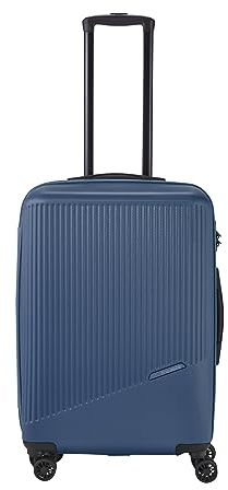 Travelite 4-Rad Hartschalenkoffer mittelgroß 65 Liter, Gepäck Serie Bali: ABS Hartschalen Trolley mit TSA Kombinationsschloss, 67 cm