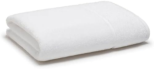 Panda® Bamboo Towel | Soft & Fluffy Organic Bamboo & Cotton | Super Absorbent & Quick Drying | Perfect for Sensitive Skin (Pure White, Bath Towel)