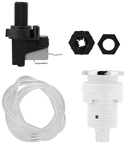 AIR Pressure Switch Button SELF Lock Micro Switch for Bathtub Waste Garbage TUB