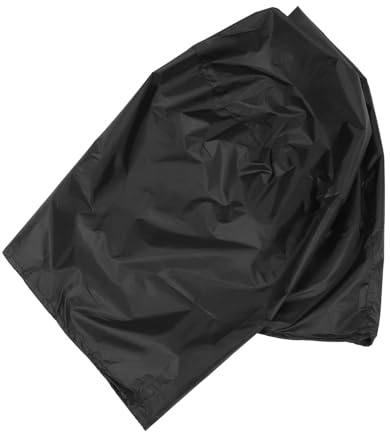 BEBEMOKO Cubierta para Barbacoa Redonda de Negra Protector Cubierta Exterior para Barbacoa Fiable