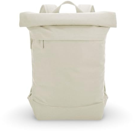 Cocholate | Sac à dos personnalisé Roll-Top avec compartiment pour ordinateur portable 15,6 – Imperméable – Design urbain avec broderie personnalisée – Idéal pour cadeau ou travail