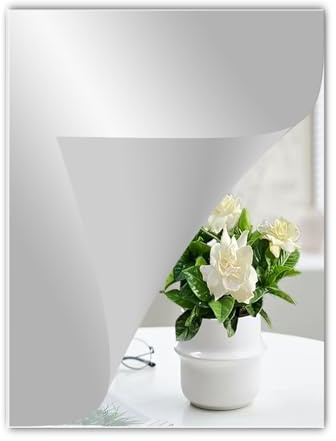 zoshilife Spiegelfolie Selbstklebend, Acryl-Spiegel 30 × 40 cm – Rahmenlos, Klar und Unverzerrt, Spiegel zum Kleben für Schlafzimmer, Wohnzimmer und Bad