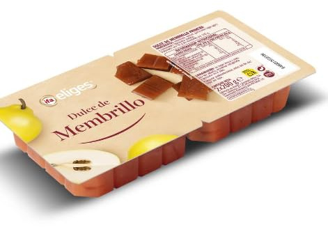 San Lorenzo Pâte de Coing Dulce de Membrillo, Pack de 3 Boîtes de 400g, Pour Fromages et Desserts Espagnols
