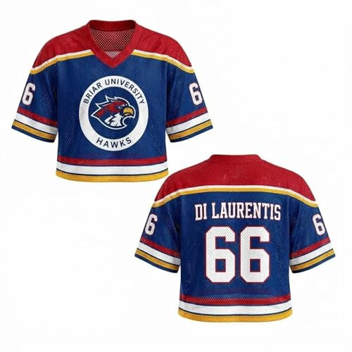 Maillot Grahams 44 Imprimé Col V Crop Tops Uniforme de Hockey sur Glace Casual Manches Courtes Sport Maillot de Hockey Training Clothing