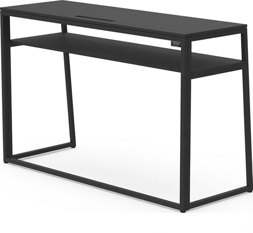 Zomo Deck Stand Detroit 120 – DJ Tisch 120 x 58 x 95 cm – Schwarz – klappbare Stahlkonstruktion – portabel für mobiles DJ-Equipment