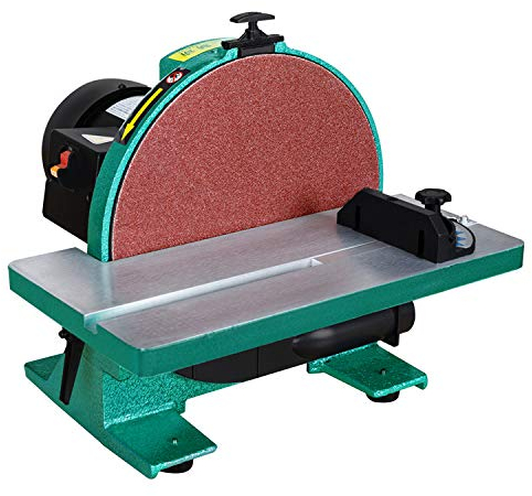 Hanchen Bench Grinder Sander Wood Metal Belt Grinding Sanding Machine Knife Grinding Machine 1000W 12inch Grinder Polishing Machine (H0300 Heavy Duty)