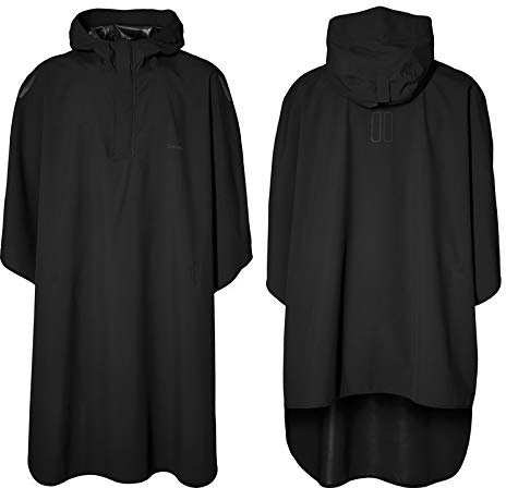Basil B.V. Hoga Regenponcho Schwarz One Size