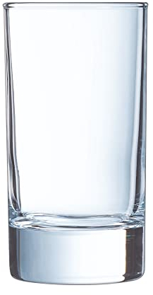 Arcoroc - Colección Islandia - 6 vasos altos 16 cl de cristal - Uso profesional - Embalaje reforzado, adecuado para la venta en línea