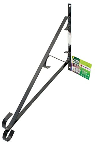 BARGAINS-GALORE 2 X 16 Hanging Basket Bracket WALL Decoration Hook Flowers Garden WALL Mounted