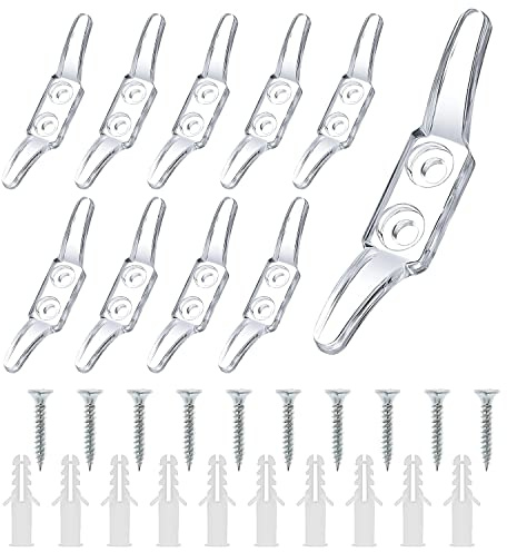 10pcs Clear Cord Cleat for Child Safety,blind cord hook,Blind Cord Winders,wall rope cleats,blind clips plastic,cleat hooks Pull Cord Winders,Plastic Cord Hooks for Blinds Curtains Sun Shades Ropes