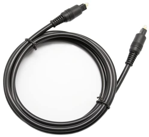DollaTek 5M Digital Audio Fibre Optic Cable OD4.0MM Compatible with SPDIF/OPTICAL/TOSLINK/DIGITAL AUDIO Interface for CD/DVD/DAT/MD/LD