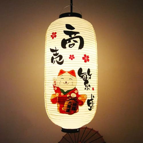 MOLUO Japanische traditionelle hängende Laternen Japan Izakaya PVC wasserdichte Laterne Bistro Sushi Restaurant Ramen Werbedekoration