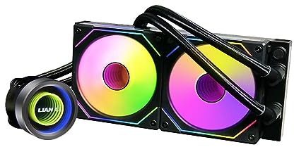 Lian Li Galahad II Trinity Boitier PC Refroidisseur de Liquide Tout-en-Un 12 cm Noir 1 pièce(s)