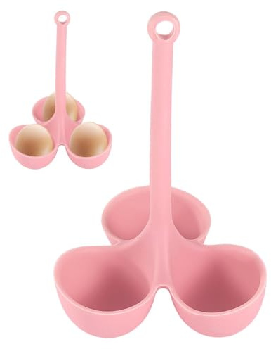 Egg Poaching, Silicone Egg Steamer, 3-Grid Poached Egg Holder Heatproof Cooker Egg Steamer Tray Reusable Cookware Egg Poacher Cups for Steamer, Kitchen Gadget, Eggs Boiling and Poaching