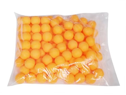 KAHDGSS 100 Stücke 4 cm Durchmesser Pingpong Groß Tischtennisball Für Wettbewerb Erwachsene Amateur Spiel Und Kinder Praxis