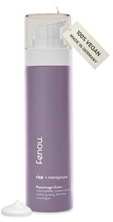 Fenou Rise x Menopause Phyto-Creme - Mit Mönchspfeffer - Vegan - Pflanzliche Unterstützung für Frauen in den Wechseljahren - 50 ml