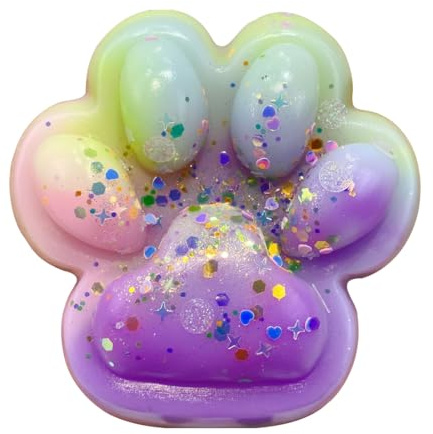 Squeeze Spielzeug, 1 Stück, Großes Squishy Katze Pfote, Anti Stress Spielzeug Fidget Toys für Kinder Erwachsener, Kawaii Flauschige Sensorische Spielzeug, Lustig Anti Stress und Angst Relief, 10.5cm