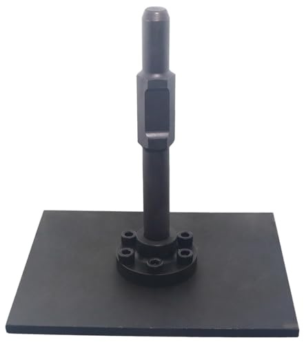 GIVIHGETI Jack Hammer Verdichter, Bodenverdichter Stampfer mit 40CR-Stahl Triefenplatte, 65-A Griff, Tampingwelle Landschaftsbauer Bauherr Grundlegung Werkzeuge für Demolition Jackhammer Breaker