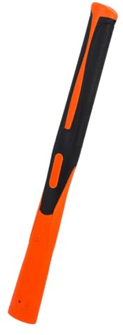 HOMSFOU Replacement Rubber Shock-Absorbing Handle 36cm Wedge Handle for and Sledge Hammers, Straight Fiber Grip for Home Improvement and Heavy-Duty DIY Tools